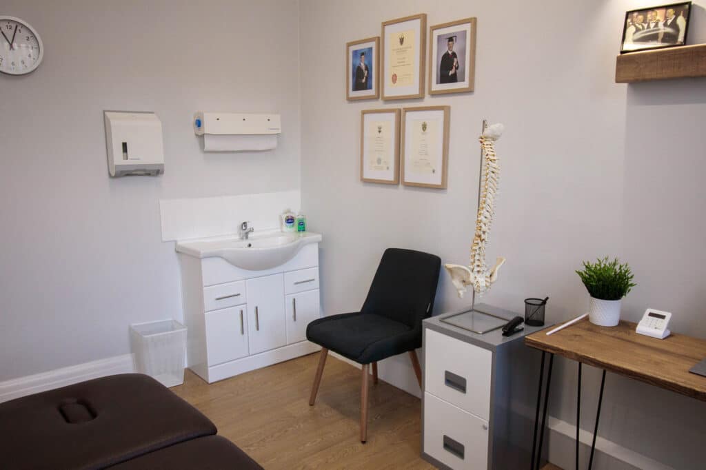 The Vale Physiotherapy treatment Room